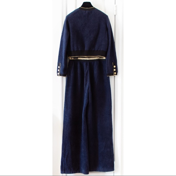 Chanel Cruise 2019 La Pausa Navy Cardigan Pants - Picture 4 of 13